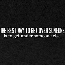 The best way to get over someone Selfish People Quotes, Get Over Someone, Getting Over Someone, Quote Board, People Quotes, Healing Quotes, Jokes Quotes, Funny Me, Love Words