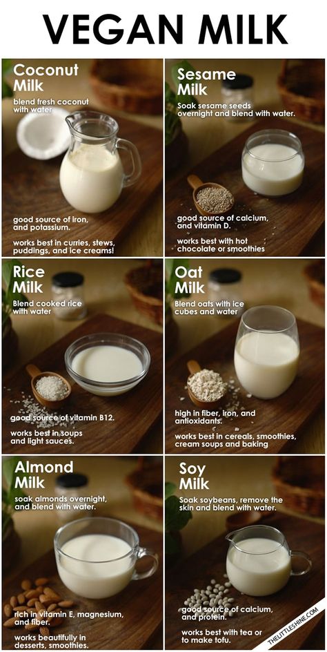 Healthy Plant-Based Milk Recipes Healthy Milk Recipes, Soy Milk Benefits, Recipes Chili, Pasta Bread, Oat Milk Recipe, Soaked Almonds, Cake Pizza, Milk Benefits, Almond Milk Recipes