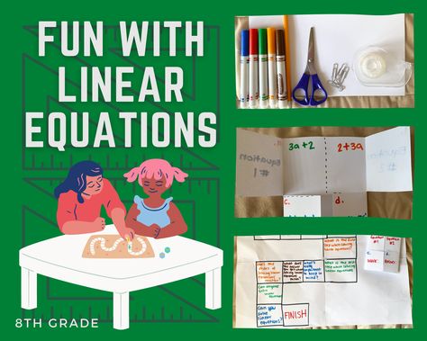 Linear Equations In One Variable, School Learning Activities, Linear Equations In Two Variables, Studying Business, Solving Linear Equations, Sharing Knowledge, Linear Equations, School Learning, Class 8