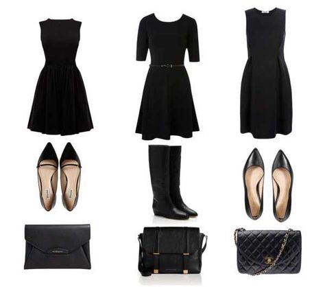 Keep it simple! These 3 outfits consist of a black dress, black shoes and a black purse - really all you need to nail appropriate funeral attire. Memorial Outfits, Crystal Wedding Dress, Sparkly Prom Dress, Strapless Prom Dress, Wear To Work Dress, Comfortable Outfit, Clothes Pattern, Clothes Aesthetic, Memorial Service