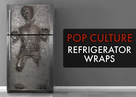 Refrigerator Wrap Categories — RM wraps LLC Paint Refrigerator, Refrigerator Wrap, Refrigerator Wraps, Vintage Gas Pumps, Diy Wrap, Paint Matching, Gas Pumps, Steampunk Design, Star Wars Party