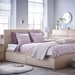 MALM Ikea Bedroom Sets, Malm Ikea, Ikea Bedroom Furniture, Malm Bed Frame, High Bed Frame, Ikea Malm Bed, Cama Ikea, Malm Bed, Design Ložnic