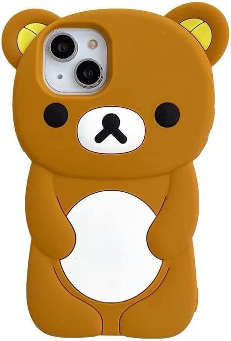 Rilakkuma Phone Case, Visualization Board, Kawaii Iphone Case, 3d Iphone Cases, 3d Phone Cases, Cats Case, Kawaii Phone Case, Silicone Iphone Cases, Iphone Se Case