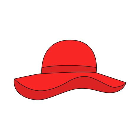 Download the Awesome Red hat in modern style on white background. Head clothing. 9865986 royalty-free Vector from Vecteezy for your project and explore over a million other vectors, icons and clipart graphics! Red Hat Ladies, Hat Vector, Red Hat Society, Red Hat, Red Hats, Pita, Vector Art, Modern Style, White Background