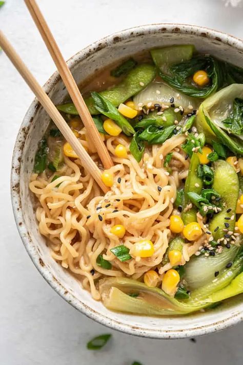 Metformin Diet Plan, Metformin Diet, Easy Vegan Ramen, Vegan Ramen Recipes, Miso Recipes, White Miso Paste, Healthy Ramen, Miso Recipe, Miso Broth