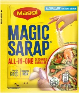 MAGGI Products - Sauces, Seasoning, Sinigang Mix & More! Magic Sarap, Online Grocery Store, Best Iron, Fresh Spices, Gourmet Gift Baskets, Flavor Enhancers, Entertaining Essentials, Food Articles, Oyster Sauce