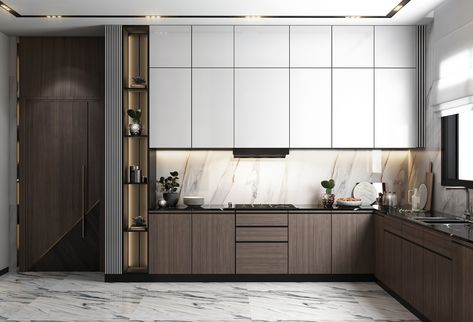 Modern Kitchen on Behance Chinese Kitchen Design, Kitchen Behance, Modern Chinese Interior, Chinese Kitchen, Latest Kitchen Designs, Chinese Interior, Modern Kitchen Interiors, Kitchen Interior Design Decor, Kitchen Interior Design Modern