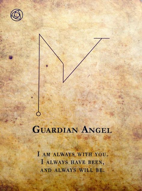 Guardian Angel Symbol Thoughts Feelings Actions, Angel Sigils, Archangel Raphael Healing, Angelic Symbols, Archangel Prayers, Healing Angels, Angel Guide, Archangel Raphael, Archangel Gabriel