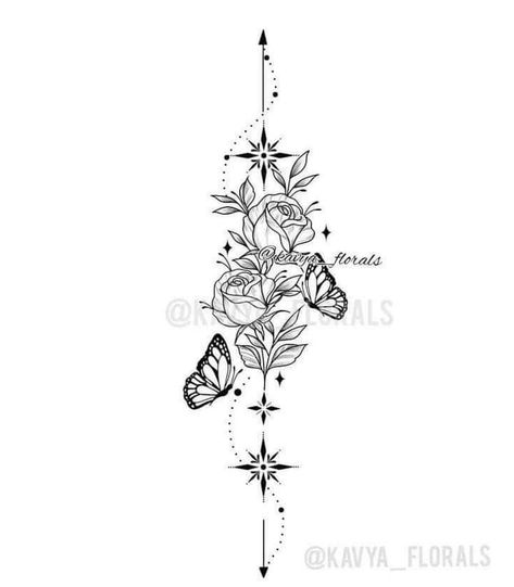 Arm Tattoos For Women Forearm, Ink Tattoo Design, Minimal Tattoo Designs, Red Tattoo Ideas, Red Ink Tattoo, Flower Spine Tattoos, Unique Tattoos For Women, Arm Sleeve Tattoos For Women, Mystical Tattoos