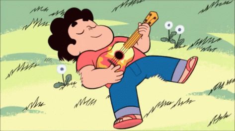 Steven Universe Ukulele, Arte Do Ukulele, Steven Universe Gif, Cartoon Girl Drawing, Universe Art, Ukelele, Drawing Videos, Disney Drawings, Drawing Tips