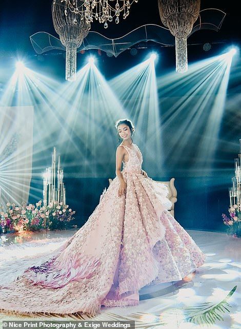 Inside the incredible Swan Lake themed 18th birthday in the Philippines costing $41,000 | Daily Mail Online Debut Theme Ideas Classy, Debut Gowns 18th, Debut Gowns 18th Elegant, 18th Debut Theme, Debut Theme, Debut Party, Debut Gowns, Debut Dresses, Debut Ideas