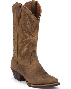 Justin Womens Silver Western Boots, Tan Cowgirl Boots Round Toe, Cowgirl Boots Wedding, Classic Black Boots, Boy Boots, Botas Western, Country Shoes, Womens Cowgirl Boots, Bota Country, Girl Boots