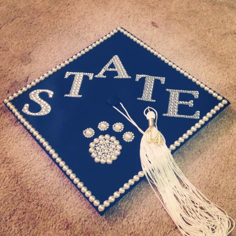 Penn State graduation cap! Penn State Cap Decoration, Penn State Graduation Cap, Graduation Cap Designs High School, Penn State Graduation, High School Graduation Cap Designs, Grad Cap Ideas, Caps Ideas, Penn State College, College Vibes