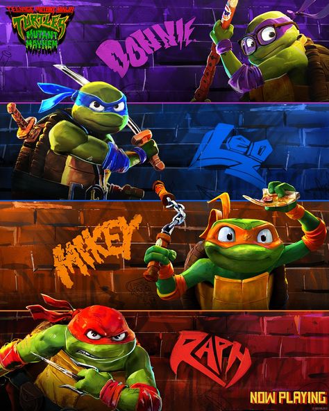 Tmnt Wallpaper, Ninga Turtles, Turtle Wallpaper, Tmnt Birthday, Ninja Turtles Movie, Tmnt Party, Tmnt Movie, Tmnt Characters, Ninja Turtle Party