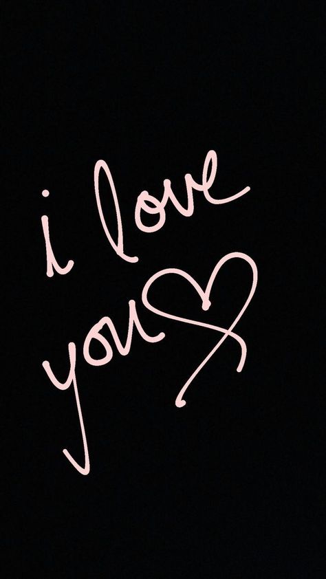 Cute I Love You Wallpapers, I Love You Backgrounds Wallpapers, I Love You Black Wallpaper, L Love You Images, Love Quotes Wallpaper Iphone, Real Relationship Quotes, Gods Plan Quotes, Hugs And Kisses Quotes, Love Heart Images