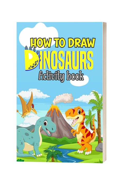 Dinosaurs Drawing, How To Draw Dinosaurs, Captivating Book, Text Message Marketing, Dinosaur Puzzles, Dinosaur Drawing, Dinosaur Activities, Drawing Activities, Dinosaur Coloring