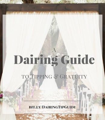 A Dairing guide to Tipping + Gratuity Wedding Gratuity Guide, Never Expect Anything, See True, Perfect Palette, Reception Decor, Wedding Reception Decorations, Handmade Wedding, Photography And Videography, Reception Decorations