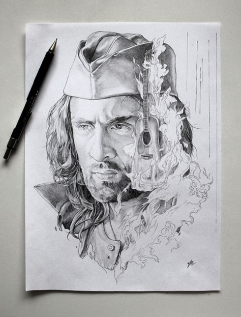 Rockstar Posters on Behance Rockstar Poster, Imtiaz Ali, Face Art Drawing, Cute Drawings Of Love, Pencil Drawing Images, Ganesh Art Paintings, A Level Art Sketchbook, Art Basics, Portraiture Drawing