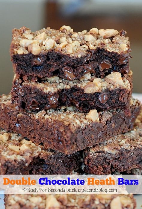 Heath Desserts, Heath Bar Recipes, Heath Bar Cake Recipe, Toffee Bits Recipe, Heath Bar Cake, The Best Brownies Ever, Toffee Fudge, Heath Toffee, Best Brownies Ever