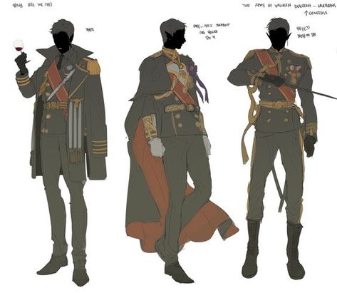 Clothes Anime, Fantasy Clothes, Art Outfits, Military Uniforms, Poses References, Fashion Design Drawings, Drawing Clothes, Trendy Clothes, Fantasy Clothing