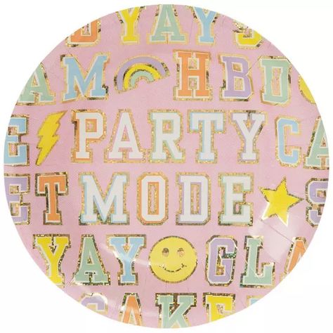 Preppy Party Plates, 8 Is Great Birthday Party, Stoney Clover Birthday Party, Patch Party Birthday, Preppy Patches, Preppy Party Decorations, Preppy Birthday Party, Patch Birthday Party, Preppy Bday