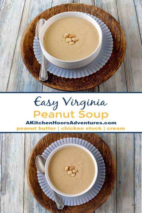 Virginia Peanut Soup, Peanut Soup Virginia, Peanut Butter Soup Recipes, Peanut Soup Recipe, Butter Soup, Peanut Butter Soup, Fried Cheese Curds, Butter Burgers, Ghanaian Food