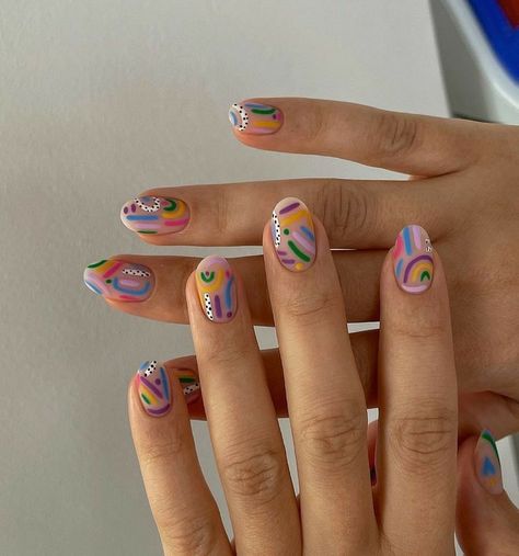 Rock Nails, Hippie Nails, Minimalist Nails, Funky Nails, False Nail, Creative Nails, Valentine's Day Nails, Valentines Nails, Nail Manicure