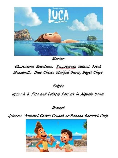 Movie Night Appetizers, Disney Movie Themed Dinner, Family Movie Night Themes, Stay At Home Date Night, Disney Movie Night Menu, Disney Themed Movie Night, Disney Movie Night Food, Diy Movie Night, Disney Themed Food