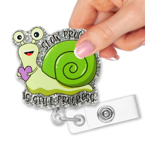 PRICES MAY VARY. 【PRODUCT SIZE】: The width of The retractable badge reel is 1.75 inch, length is 3.75 inch, retracts to extend 24 inch (60cm) nylon cord, weight about 0.60 oz. 【HIGH QUALITY】: The Glitter badge holder is made of high quality Acrylic, ABS and metal, and the rope is mainly made of quality nylon material, which is sturdy and strong, safe and reliable, not easy to break, fade or tear, you can use for a long time with confidence. 【CONVENIENT USE】: Each badge clip has a metal alligator Nursing Teacher, Retractable Badge Reel, Purse Strap, Badge Holders, Badge Reel, Love Gifts, Graduation Gifts, Glitter, Gifts