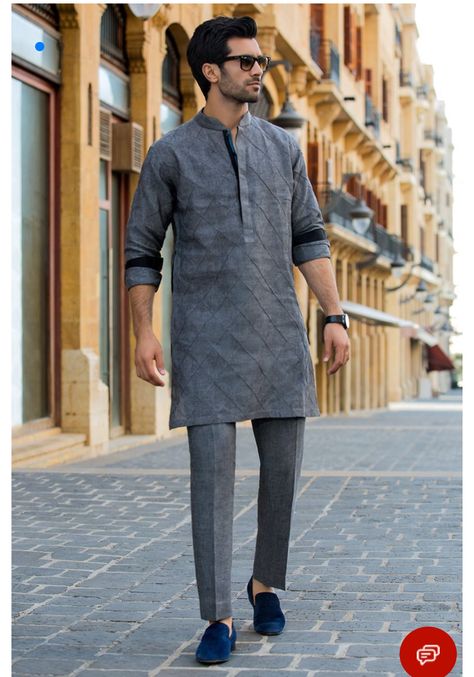 Plain Kurta Design For Men, Khadi Kurta For Men, Eid Men Outfit, Khadi Kurta Designs For Men, Pakistani Kurta Pajama Men Eid, Nehru Jacket With Shirt And Trouser, Pakistani Kurta Designs For Men, Eid Kurta Design For Men, Pakistani Pathani Suit For Men