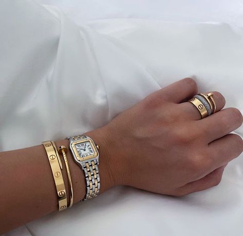 Charlotte Emily Sanders, Emily Sanders, Charlotte Emily, Cartier Love Ring, Paris Mode, Luxe Jewelry, Wrist Jewelry, Cartier Jewelry, Love Bracelet