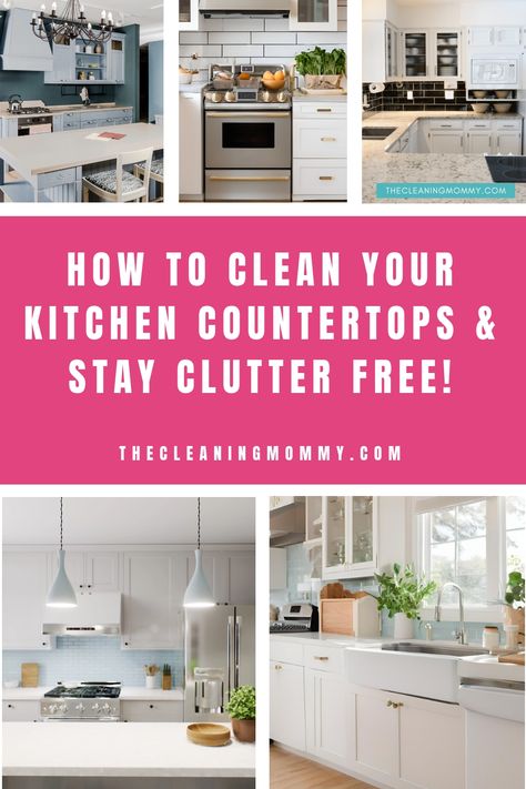 Say goodbye to cluttered counters with these practical tips! Learn how to declutter kitchen countertops and create a clean, organized space you’ll love. Save this pin for genius kitchen counter declutter ideas! How To Declutter Kitchen Countertops, Counter Clutter Solutions, Small Kitchen Counter Organization, Declutter Kitchen Countertops, Kitchen Counter Organization Ideas, Counter Clutter, Clutter Solutions, Kitchen Counter Organization, Declutter Kitchen