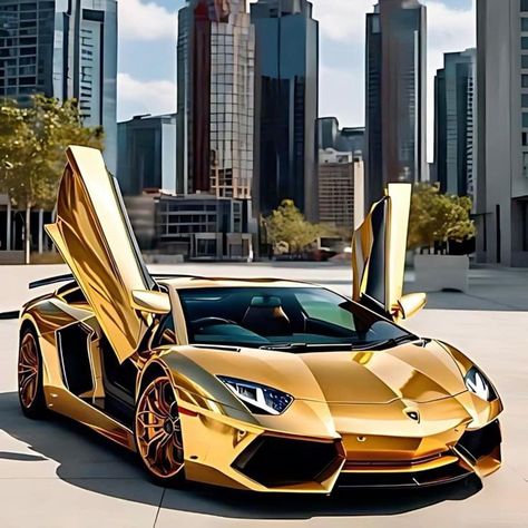 Cool Sports Cars Lamborghini, Lamborghini Cars Wallpaper, Lamborgini Car, Custom Lamborghini, Gold Lamborghini, Latest Lamborghini, Lamborghini Pictures, Lamborghini Supercar, Car Lamborghini