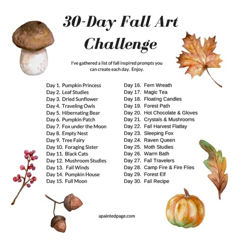 Artist Prompts, Drawing Prompts For Kids, Fall Drawing Ideas, Dried Sunflowers, Sketchbook Prompts, Fill Your Sketchbook, Vine Charcoal, Sketchbook Challenge, 30 Day Drawing Challenge