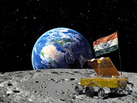 Chandrayaan-3 is the third mission in the Chandrayaan programme, a series of lunar-exploration missions developed by the Indian Space Research Organisation (ISRO). Chandrayaan-3 was launched from Satish Dhawan Space Centre on 14 July 2023. The spacecraft entered lunar orbit on 5 August, and the lander touched down near the lunar south polar regionon 23 August, making India the fourth country to successfully land on the Moon, and the first to do so near the region of the lunar south pole. Isro India, Chandrayaan 3, Indian Space Research Organisation, Lunar Landing, Hearty Congratulations, Moon Missions, Moon Landing, Space Exploration, South Pole