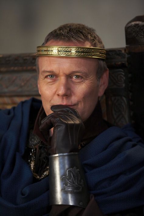 Merlin Uther, Uther Pendragon, Merlin Season 1, Anthony Head, Head Photo, Merlin Show, Prince Arthur, Merlin Series, Little Britain