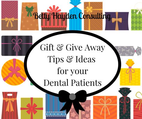 dental patient and referring doctors gift ideas give away ideas for dental patients dentist office Dental Office Management, Childrens Dental Health, Health Awareness Months, Dental Health Month, Dental Marketing, Emergency Dentist, Dental Kids, Teeth Implants, Dental Office Design