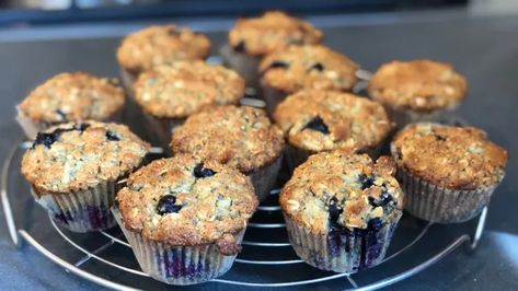 LEMON CHIA SEED BLUEBERRY SUPERHERO MUFFINS Superhero Muffins, Run Fast Eat Slow, Chia Seed Muffins, Chia Muffins, Poppy Seed Muffins, Lemon Poppyseed Muffins, Run Fast, Muffin Recipe, Blueberry Muffins