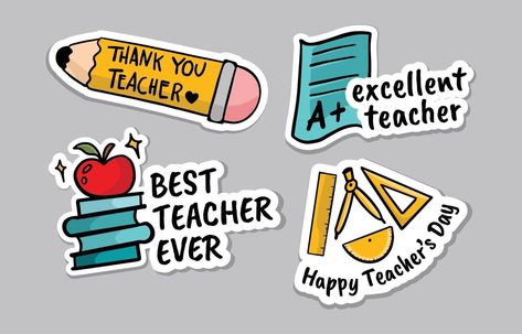 Happy Teachers Day Stickers, Teachers Day Sticker, Teachers Day Drawing, Happy Teacher Day, Teacher Logo, Topper Frozen, Happy Teachers Day Card, Teacher Cakes, Teachers Day Greetings