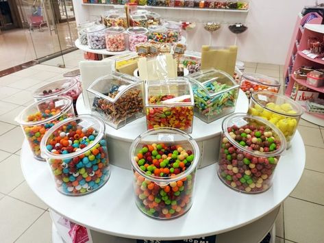 bulk storage container ,Airtight round candy jar ecobox,Bulk dry food container ,Candy acrylic box display. Candy Store Display, Nut Jar, Coffee Dispenser, Bulk Storage, Food Dispensers, Round Shelf, Cereal Containers, Cereal Dispenser, Candy Display