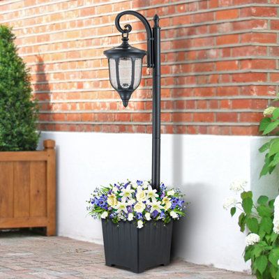 Permanent Gazebo, Solar Lamp Post, Solar Powered Lanterns, Outdoor Lamp Posts, Post Lanterns, Lamp Post Lights, Solar Lamp, Outdoor Post Lights, Beautiful Lighting