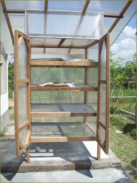 Sun-drying vegetables and fruits for long-term storage: 40 clever and creative ideas | My desired home Seed Drying Rack Diy, Solar Dehydrator, Fruit Dryer, Food Dryer, Herb Farm, Dried Vegetables, Mini Farm, Fruit Storage, On Writing