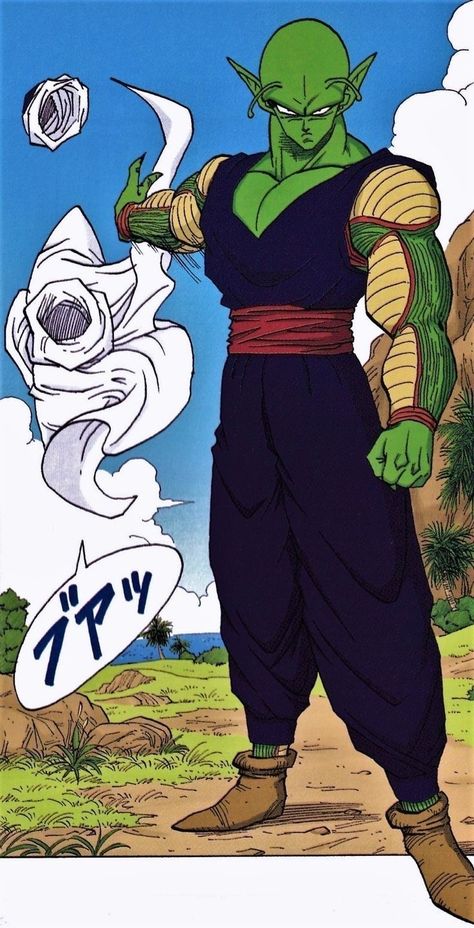 Piccolo Wallpaper Dragon Ball Z, Piccolo Dbz Wallpaper, Dragon Ball Training, Piccolo Art, Dragon Ball Z Manga, Dragonball Art, Dbz Wallpapers, Dbz Manga, Dragon Ball Wallpaper Iphone