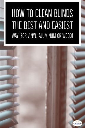 Cleaning Vinyl Blinds, Cleaning Blinds Easy, Cleaning Mini Blinds, Cleaning Wood Blinds, Clean Blinds, White Faux Wood Blinds, How To Clean Clams, Faux Blinds, Dusting Blinds