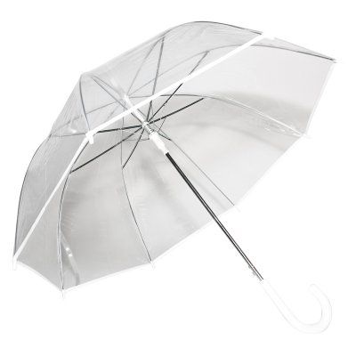 Elite Rain Umbrella Auto-Open Clear Umbrella - White - RAC-WH, Durable Rainbow After Rain, Kate Spade Umbrella, Backpack Umbrella, Outdoor Wedding Favors, Umbrella Dance, Drawing Transparent, Fancy Umbrella, Designer Umbrella, Carpenter Bee Trap