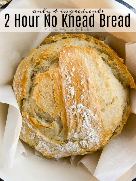 Homemade Crusty Bread, Overnight Bread, Make Your Own Bread, Oven Bread, Dutch Oven Bread, Knead Bread Recipe, Bread At Home, A Loaf Of Bread, Artisan Bread Recipes