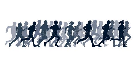 Running People, Crowd Drawing, Running Drawing, Running Cartoon, Inktober 2023, Canine Drawing, People Crowd, Sketch Poses, Sport Illustration