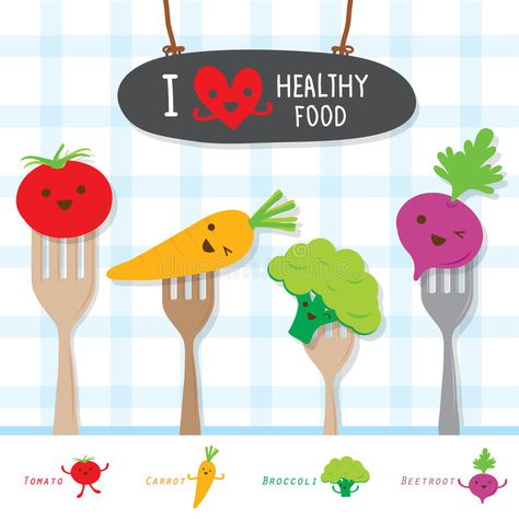 Healthy Food Pictures, Freezing Baby Food, Healthy Food Logo, Vegetable Diet, Healthy And Unhealthy Food, Food Wastage, Cute Vector, Food Cartoon, Incredible Edibles