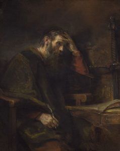 Who Was Gamaliel, The Apostle Paul’s Teacher? The Apostle Paul, Apostle Paul, Rembrandt Van Rijn, National Gallery Of Art, National Gallery, Rembrandt, Vintage Wall, Vintage Wall Art, Figurative Art