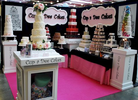 wedding related booths at trade shows | Premier Bridal Show in Chattanooga Cake Booth Display Ideas, Cake Vendor Booth Display Ideas, Unique Wedding Vendors, Booth Display Ideas, Bridal Show Booths, Corner Booth, Harvest Festivals, Bridal Fair, Event Booth